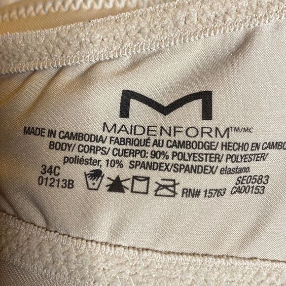 MAIDENFORM Self Expressions Women’s Wireless Bra - Picture 7 of 7